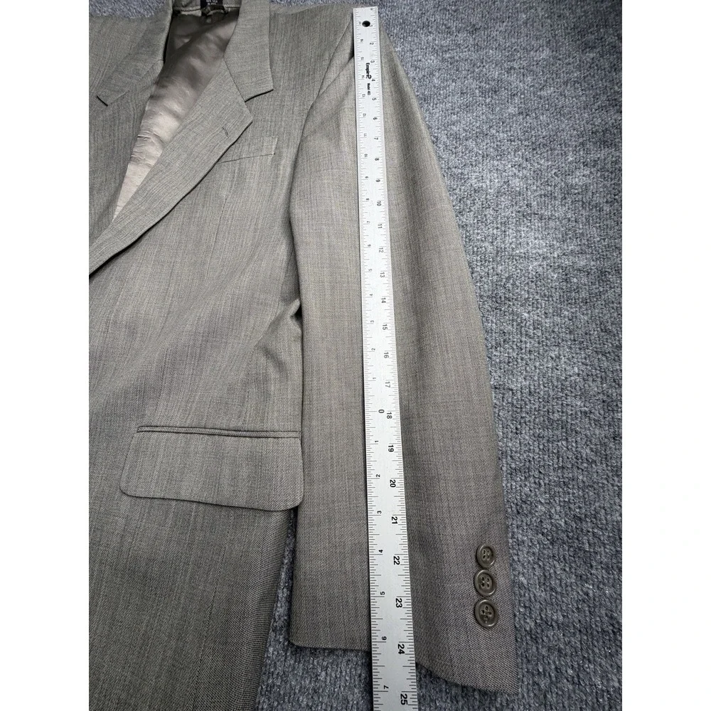 Torriani Today's Man Sport Coat Blazer Suit Jakcet 100% Pure‎ Wool 41 Brown